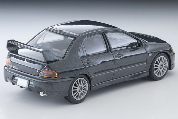 Mô hình xe Tomyca Limited Vintage TLV 1:64 Mitsubishi Lancer GSR Evolution IX MR (Gray) 2006 model | LV-N349a