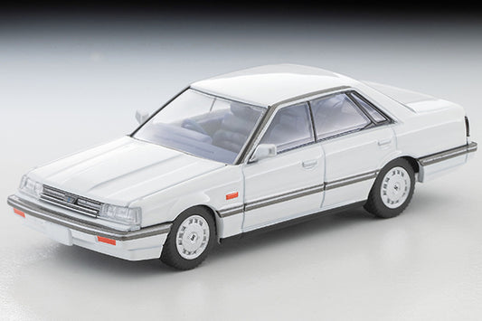 Mô hình xe Tomyca Limited Vintage TLV 1:64 Nissan Skyline 4-door HT 1800 Passage (white) 1985 model | LV-N351a