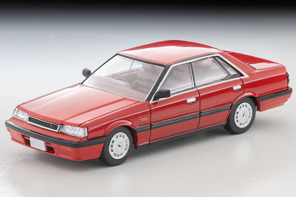 Mô hình xe Tomyca Limited Vintage TLV 1:64 Nissan Skyline 4-door HT 1800 Passage (red) 1987 model | LV-N352a