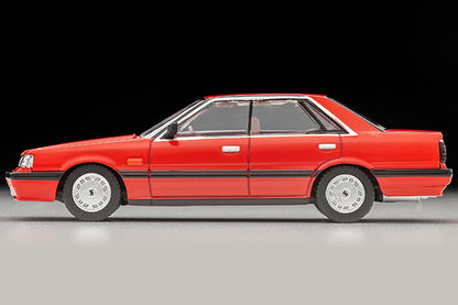 Mô hình xe Tomyca Limited Vintage TLV 1:64 Nissan Skyline 4-door HT 1800 Passage (red) 1987 model | LV-N352a