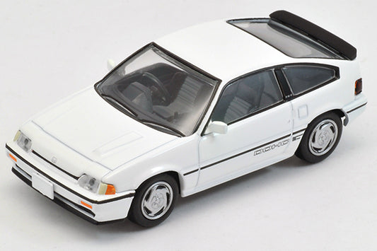 Mô hình xe Tomyca Limited Vintage TLV 1:64 Honda Ballade Sports CR-X Si 1985 model (white) | LV-N35c