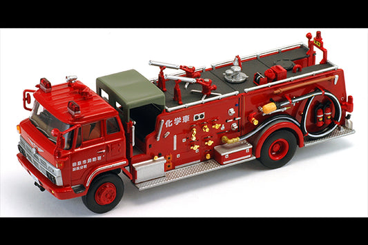 Mô hình xe Tomyca Limited Vintage TLV 1:64 Hino KB324 type chemical fire truck | LV-N36a