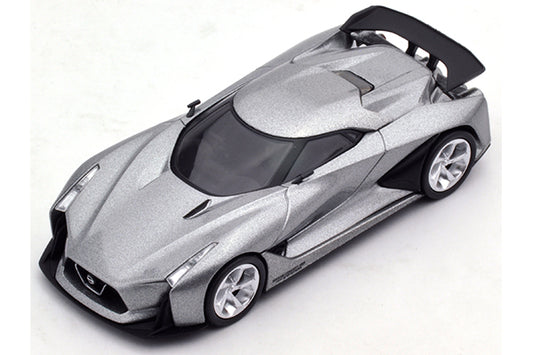 Mô hình xe Tomyca Limited Vintage TLV 1:64 NISSAN CONCEPT 2020 Vision Gran Turismo (Gray) | LV-N37950-na