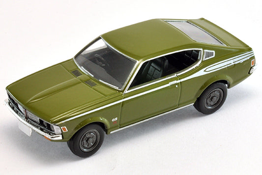 Mô hình xe Tomyca Limited Vintage TLV 1:64 Mitsubishi Galant GTO 2000GSR 1974 model (green) | LV-N37b