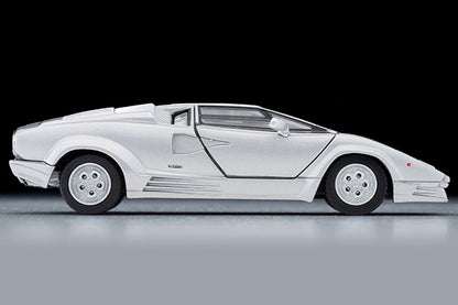 Mô hình xe Tomyca Limited Vintage TLV 1:64 Lamborghini Countach 25th Anniversary (Silver) | LV-N38357-na