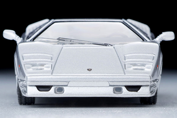 Mô hình xe Tomyca Limited Vintage TLV 1:64 Lamborghini Countach 25th Anniversary (Silver) | LV-N38357-na