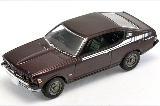 Mô hình xe Tomyca Limited Vintage TLV 1:64 Mitsubishi Galant 2000GTO GSR (Maroon) 1976 model | LV-N38a