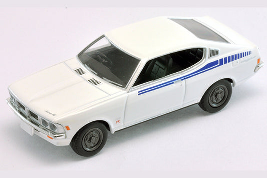 Mô hình xe Tomyca Limited Vintage TLV 1:64 Mitsubishi Galant GTO 2000GSR 1975 model (white) | LV-N38b