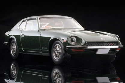 Mô hình xe Tomyca Limited Vintage TLV 1:64 Nissan Fairlady Z-L2by2 1977 model (green) | LV-N41c