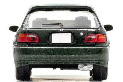 Mô hình xe Tomyca Limited Vintage TLV 1:64 Honda Civic SiR-S (green) | LV-N48e