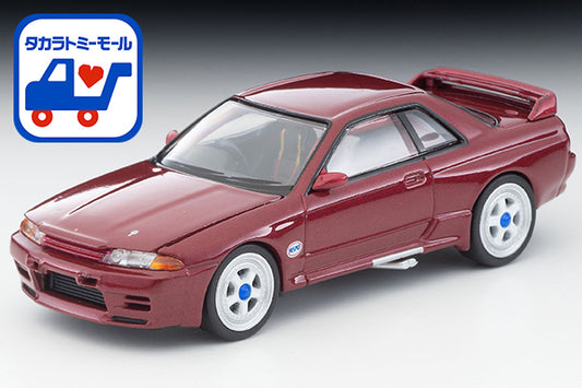 Mô hình xe Tomyca Limited Vintage TLV 1:64 Nissan Skyline GT-R (R32) Group A plain color specification (red) | LV-N50570-na