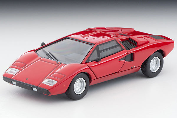 Mô hình xe Tomyca Limited Vintage TLV 1:64 Lamborghini Countach LP400 (red) | LV-N53966-na