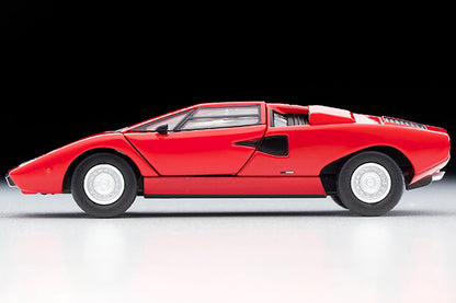 Mô hình xe Tomyca Limited Vintage TLV 1:64 Lamborghini Countach LP400 (red) | LV-N53966-na