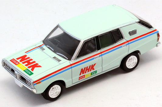 Mô hình xe Tomyca Limited Vintage TLV 1:64 Skyline Van NHK Broadcast Service Car 1972 model | LV-N54b