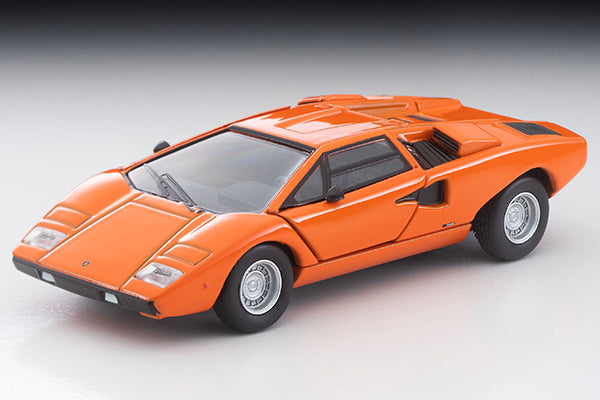 Mô hình xe Tomyca Limited Vintage TLV 1:64 Lamborghini Countach LP400 (Orange) | LV-N55251-na