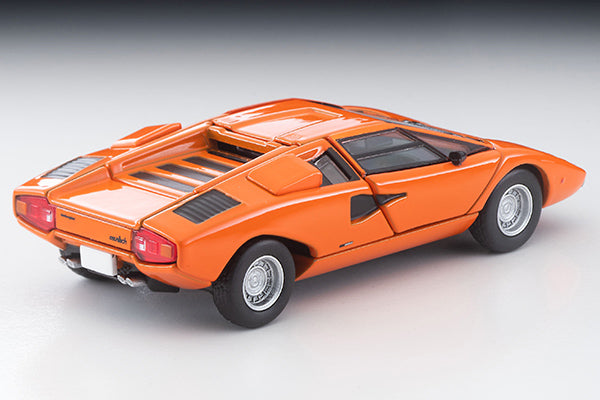 Mô hình xe Tomyca Limited Vintage TLV 1:64 Lamborghini Countach LP400 (Orange) | LV-N55251-na