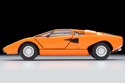 Mô hình xe Tomyca Limited Vintage TLV 1:64 Lamborghini Countach LP400 (Orange) | LV-N55251-na
