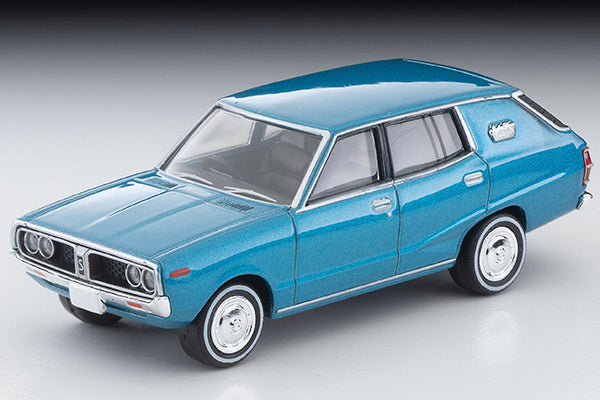 Mô hình xe Tomyca Limited Vintage TLV 1:64 Nissan Skyline Wagon 1800 Sporty GL (blue) 1972 model | LV-N55b