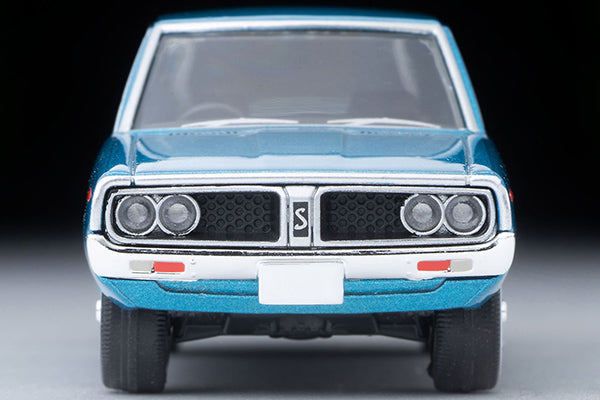 Mô hình xe Tomyca Limited Vintage TLV 1:64 Nissan Skyline Wagon 1800 Sporty GL (blue) 1972 model | LV-N55b