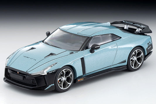 Mô hình xe Tomyca Limited Vintage TLV 1:64 Nissan GT-R50 by Italdesign test car (light green) | LV-N57772-na