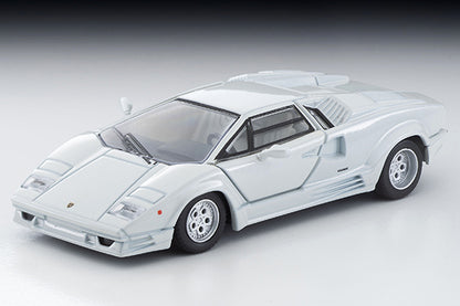 Mô hình xe Tomyca Limited Vintage TLV 1:64 Lamborghini Countach 25th Anniversary (white) | LV-N59580-na