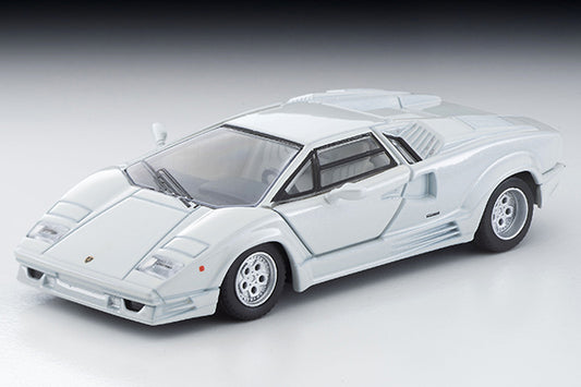 Mô hình xe Tomyca Limited Vintage TLV 1:64 Lamborghini Countach 25th Anniversary (white) | LV-N59580-na