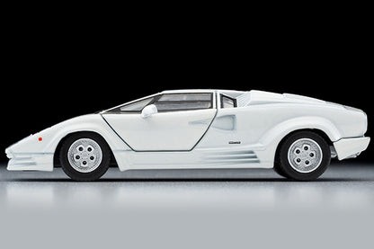 Mô hình xe Tomyca Limited Vintage TLV 1:64 Lamborghini Countach 25th Anniversary (white) | LV-N59580-na