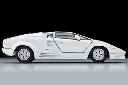 Mô hình xe Tomyca Limited Vintage TLV 1:64 Lamborghini Countach 25th Anniversary (white) | LV-N59580-na