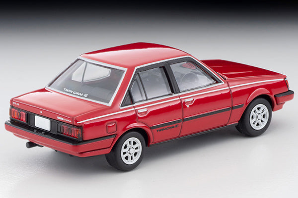 Mô hình xe Tomyca Limited Vintage TLV 1:64 Toyota Carina 1600GT-R 84 model (red) | LV-N59c