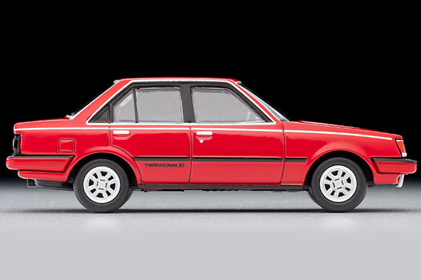 Mô hình xe Tomyca Limited Vintage TLV 1:64 Toyota Carina 1600GT-R 84 model (red) | LV-N59c
