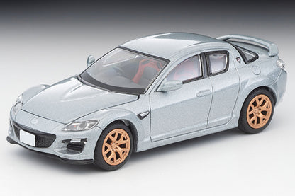 Mô hình xe Tomyca Limited Vintage TLV 1:64 The Era of Japanese Cars 18 Mazda RX-8 Spirit R (silver) 2012 model | LV-N60772-na
