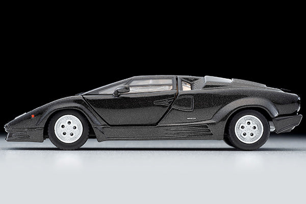 Mô hình xe Tomyca Limited Vintage TLV 1:64 Lamborghini Countach 25th Anniversary (Black) | LV-N62006-na