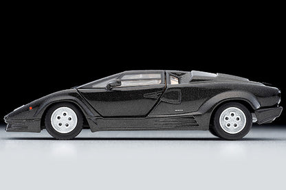 Mô hình xe Tomyca Limited Vintage TLV 1:64 Lamborghini Countach 25th Anniversary (Black) | LV-N62006-na