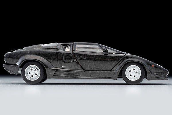 Mô hình xe Tomyca Limited Vintage TLV 1:64 Lamborghini Countach 25th Anniversary (Black) | LV-N62006-na