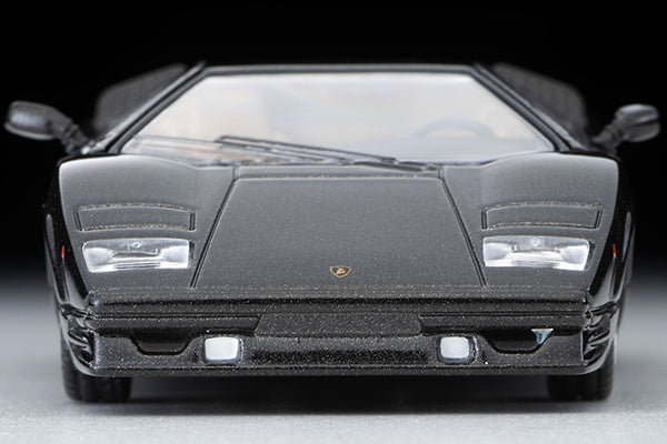 Mô hình xe Tomyca Limited Vintage TLV 1:64 Lamborghini Countach 25th Anniversary (Black) | LV-N62006-na