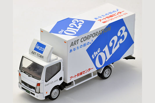 Mô hình xe Tomyca Limited Vintage TLV 1:64 Nissan Atlas (F24) Panel Van Art Moving Center | LV-N62a