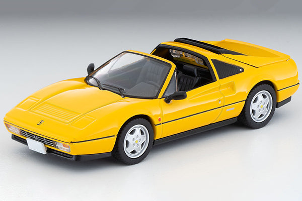 Mô hình xe Tomyca Limited Vintage TLV 1:64 Ferrari 328 GTS (yellow) | LV-N63332-na