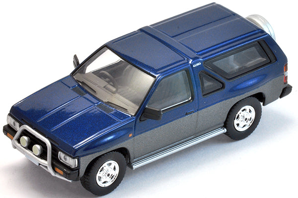 Mô hình xe Tomyca Limited Vintage TLV 1:64 Nissan Terrano R3M optional equipment (navy/silver) | LV-N63a