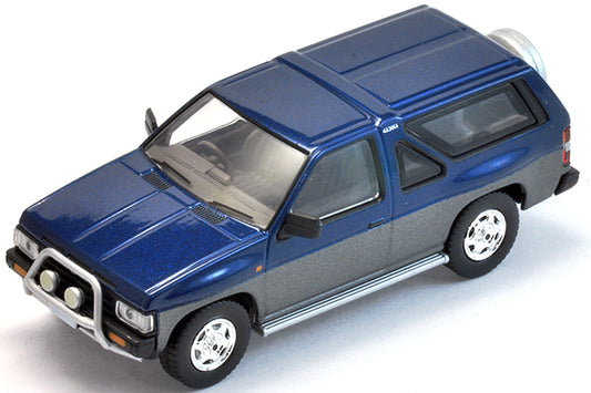 Mô hình xe Tomyca Limited Vintage TLV 1:64 Nissan Terrano R3M optional equipment (navy/silver) | LV-N63a