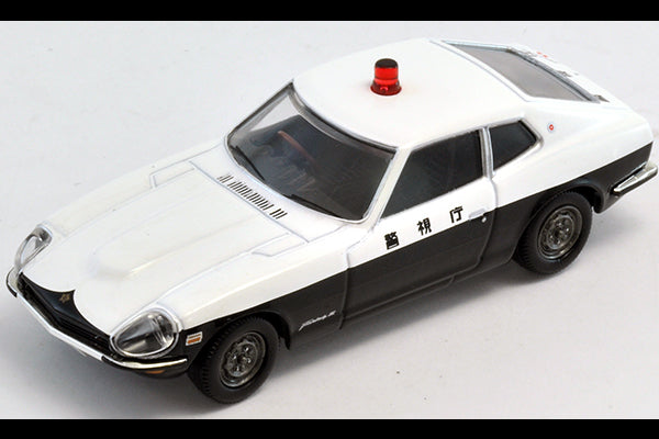 Mô hình xe Tomyca Limited Vintage TLV 1:64 Nissan Fairlady 260Z 2by2 Police Car (Metropolitan Police Department) | LV-N72a