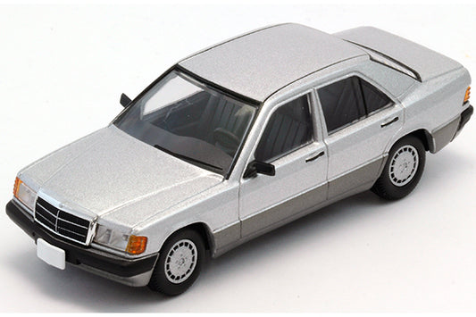Mô hình xe Tomyca Limited Vintage TLV 1:64 Mercedes-Benz 190E 1991 (Silver) | LV-N77a