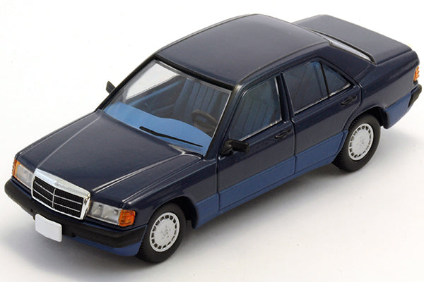 Mô hình xe Tomyca Limited Vintage TLV 1:64 Mercedes-Benz 190E 1991 (navy blue) | LV-N77b