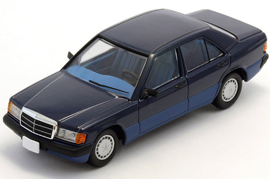 Mô hình xe Tomyca Limited Vintage TLV 1:64 Mercedes-Benz 190E 1991 (navy blue) | LV-N77b