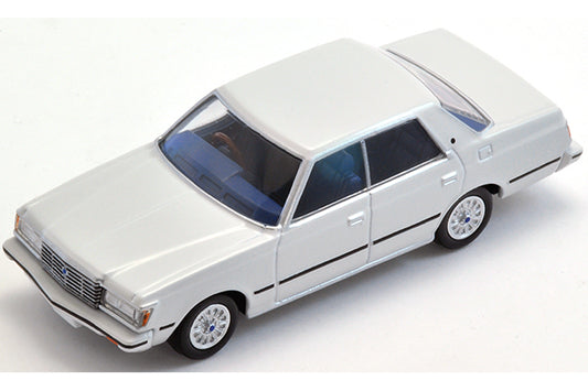 Mô hình xe Tomyca Limited Vintage TLV 1:64 Toyota Crown 2800 DOHC Royal Saloon (white) | LV-N78a