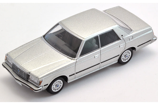 Mô hình xe Tomyca Limited Vintage TLV 1:64 Toyota Crown 2800 DOHC Royal Saloon (silver) | LV-N78b