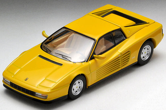 Mô hình xe Tomyca Limited Vintage TLV 1:64 Ferrari Testarossa (yellow) | LV-N85767-na