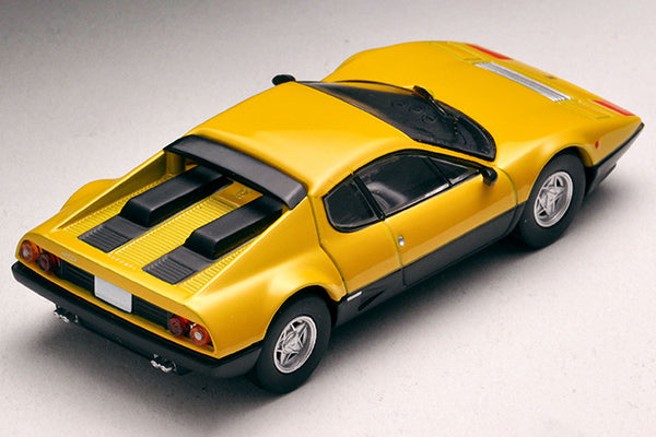 Mô hình xe Tomyca Limited Vintage TLV 1:64 Ferrari 512 BB (yellow/black) | LV-N86042-na