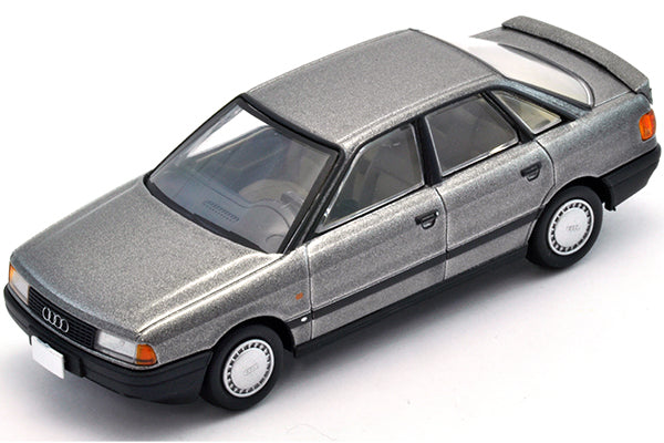 Mô hình xe Tomyca Limited Vintage TLV 1:64 Audi 80 Quattro (Gray) | LV-N86a