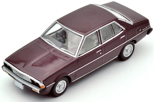 Mô hình xe Tomyca Limited Vintage TLV 1:64 Mitsubishi Galant Σ2000 Super Saloon (Maroon) | LV-N87a