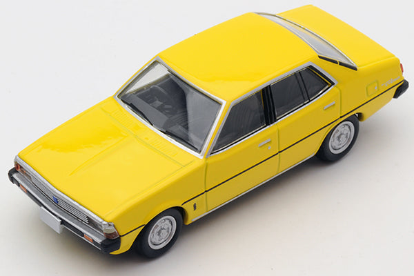 Mô hình xe Tomyca Limited Vintage TLV 1:64 Mitsubishi Galant Σ Eterna 1600SL Super (yellow) | LV-N88b